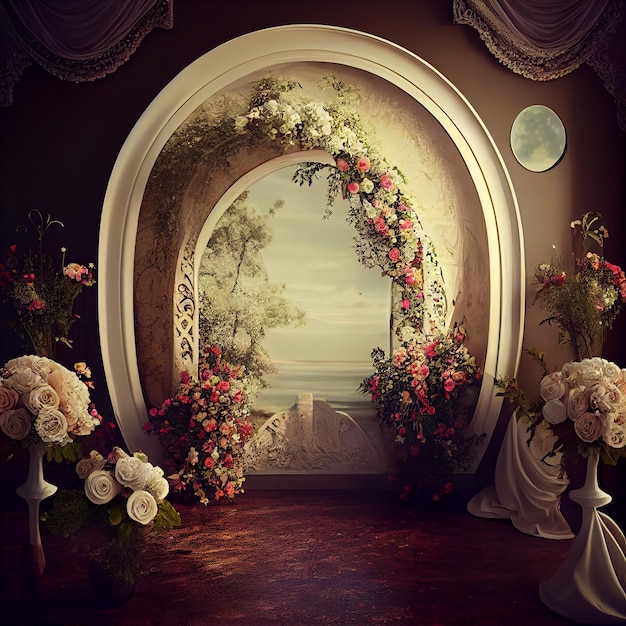 Wedding Backdrop Wallpaper