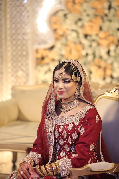 wedding bridal makeup Pakistani and Indian