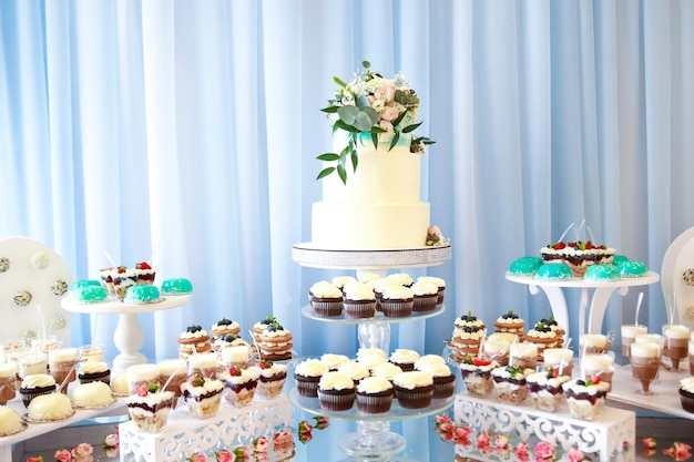 Wedding candy bar