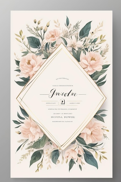 a wedding card with the words pineapple on it