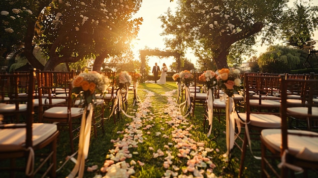 Wedding Ceremony Aisle