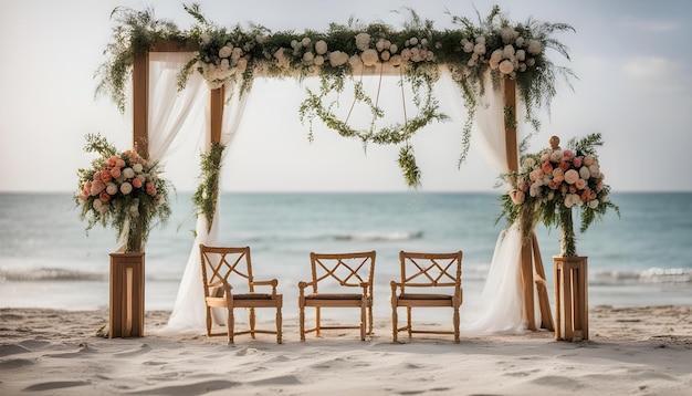 wedding ceremony on the beach