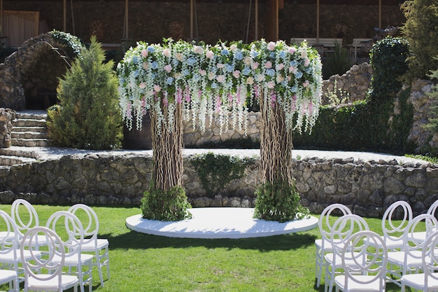 Wedding ceremony decoration