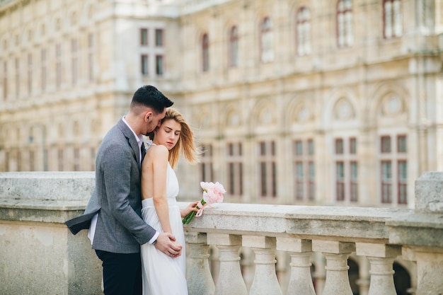 Wedding couple in Vienna