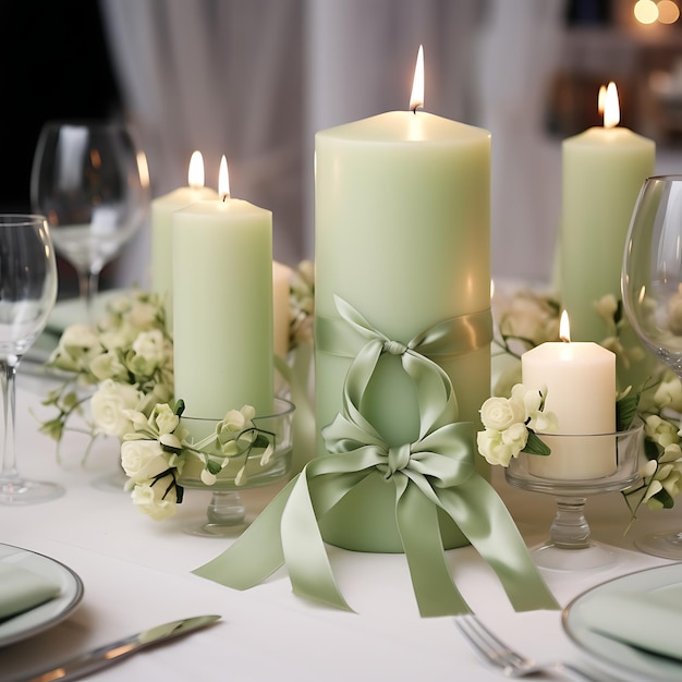 wedding decorations mockup make your more splendid luxury and sweet