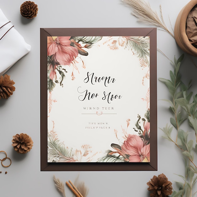 wedding decorations mockup make your more splendid luxury and sweet