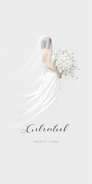 Wedding Elegance Groom and Bride Logo