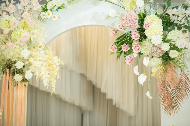 Wedding flower backdrop background colorful background fresh rose bunch of flower