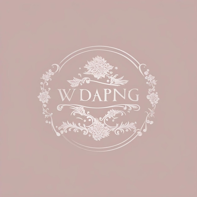 Photo wedding planner logo