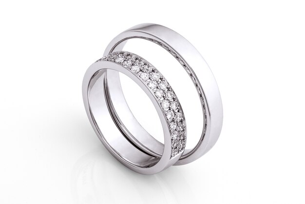 wedding rings set