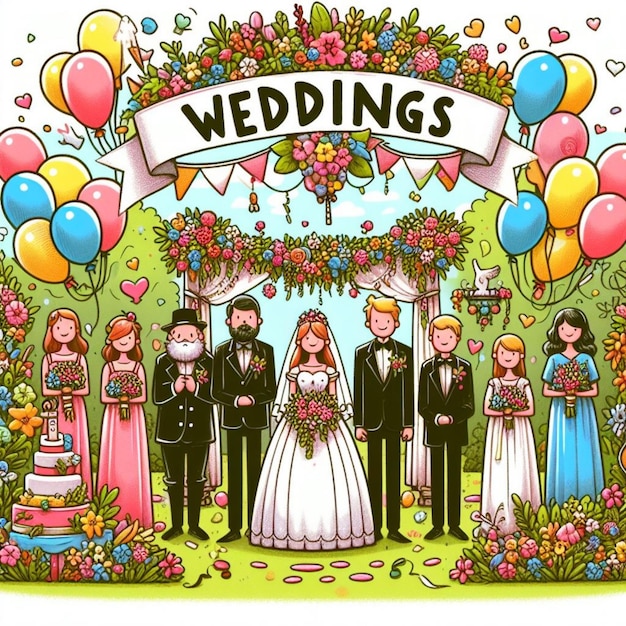 Weddings Illustration