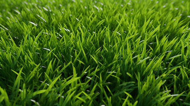 Weedy Lawn with Grass Texture Pattern