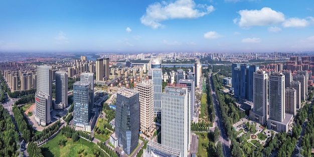 Weifang Shouguang City panoramic shot