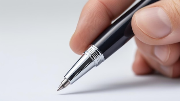 The weight of the pen feels just right in the hand providing a comfortable and steady grip for