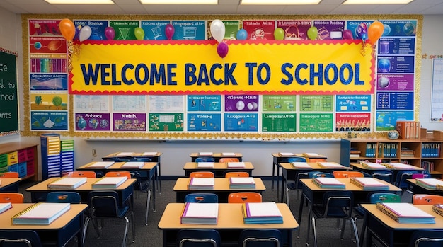 Welcome Back to School Banner design