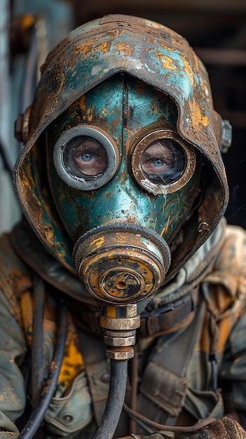 Welder Isolated on Plain White Background Studio