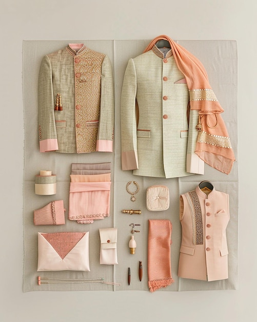 Photo wes anderson style muted pastel color palette