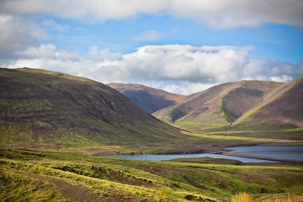 Western Icelandic sea coastline