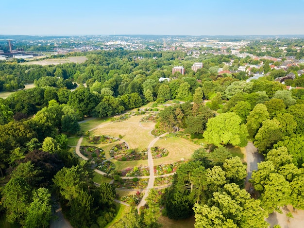 Westfalenpark public area in Dortmund