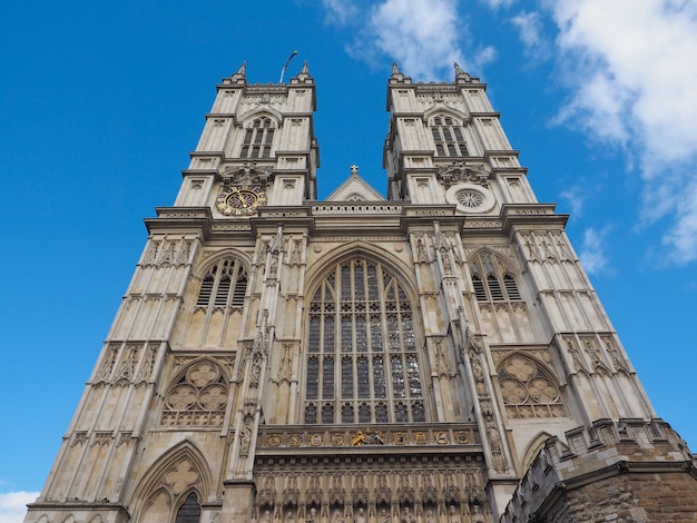 Photo westminster abbey church in london