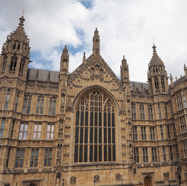 Westminster Hall at Houses of Parliament in London