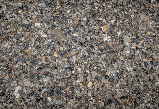 Wet Gravel as background