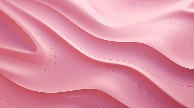 Wet Sandy Surface with Wrinkles and Flow Channels in Pink Gradient