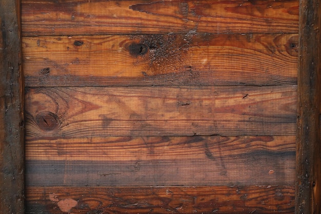 wet wooden old background with copy space