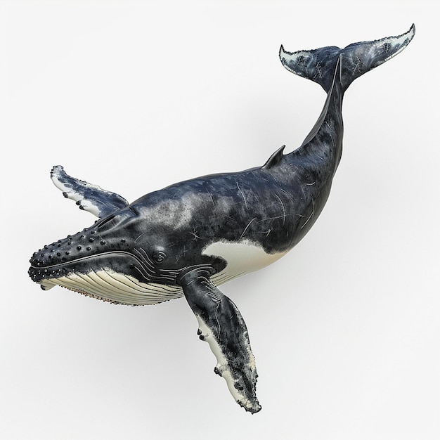 whale realistic photo