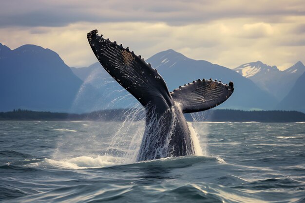 Whale tail spectaclesea animal photography