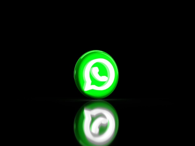 whatsapp logo background