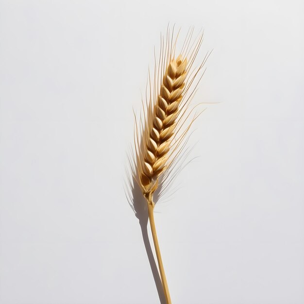 Photo a wheat field with a banner that says wheat on it