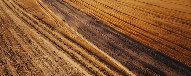 wheat field with a golden field in the background