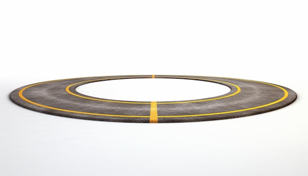 a wheel with a yellow line is shown in a photo