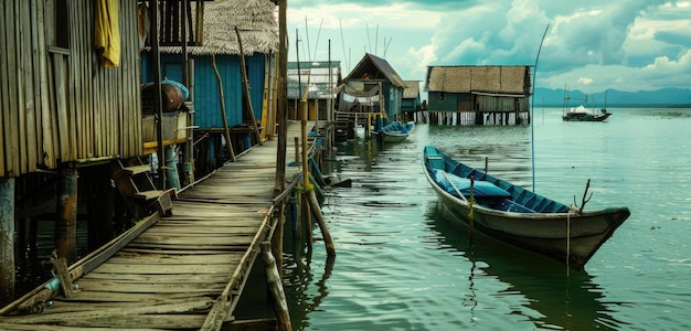 Where Time Stands Still A Journey Through a Traditional Stilt House Fishing Village