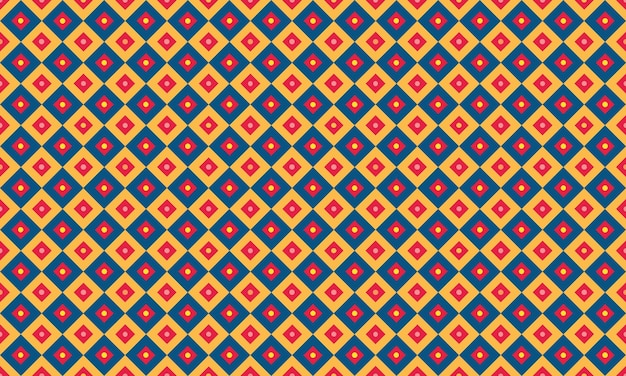 Whimsical Design Geometric Shapes Seamless Pattern for Wallpaper Background