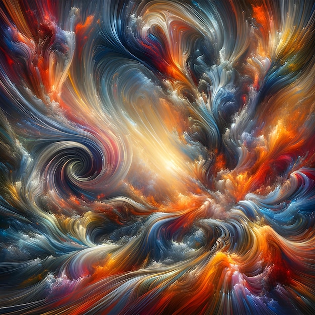 Whirlwind of Colors and Energy