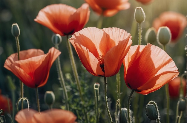 Whispering Petals Tranquil Poppy