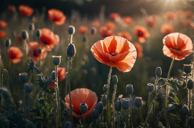 Whispering Petals Tranquil Poppy