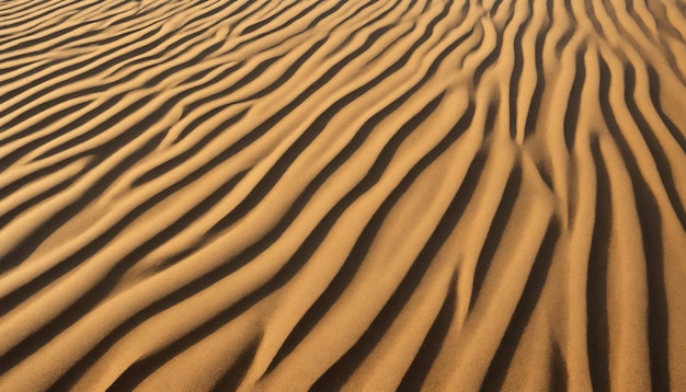 Photo the whispering sands of a desert landscape