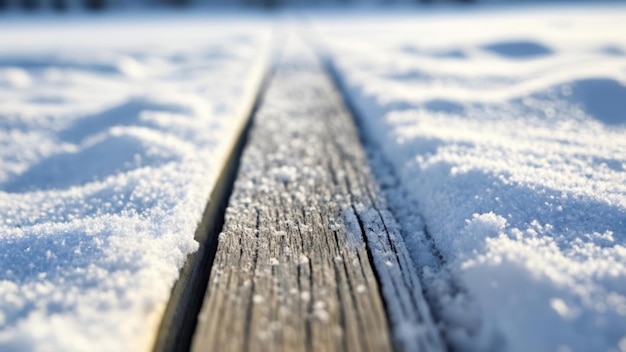 Whispers of winters journey on the tracks