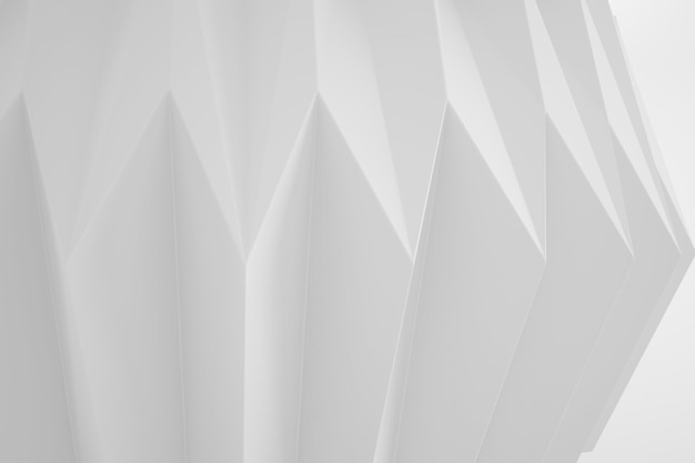 White 3d constructivism background