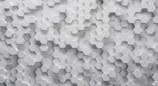 white 3D hexagons structure background. ideal for websites and magazines layouts