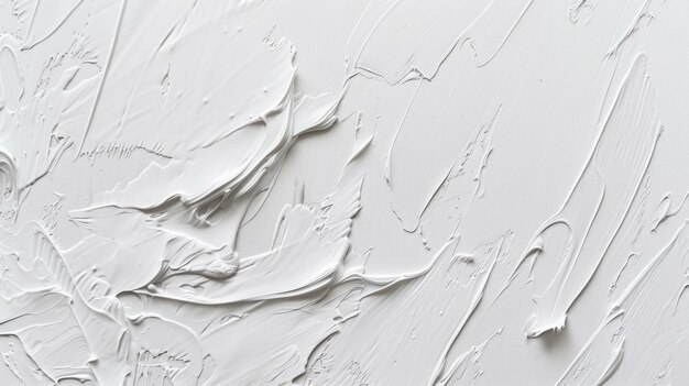 White background canvas texture acrylic paint plaster render