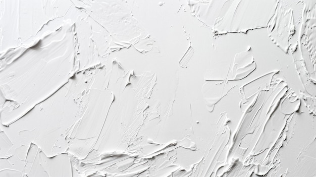 Photo white background canvas texture acrylic paint plaster render