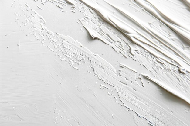 Photo white background canvas texture acrylic paint plaster render