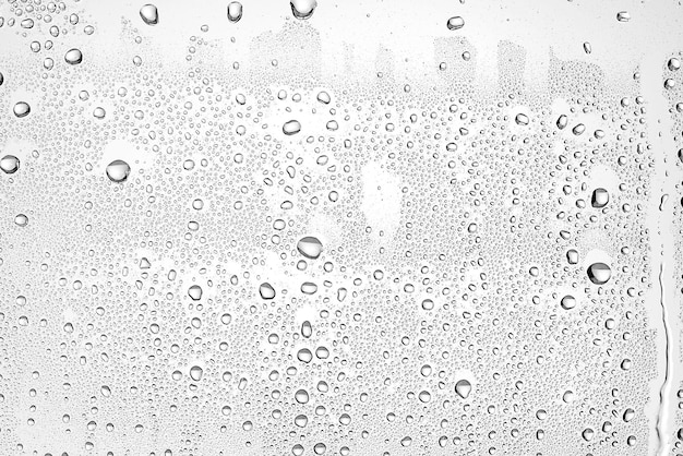 white background water drops on glass, abstract design overlay wallpaper