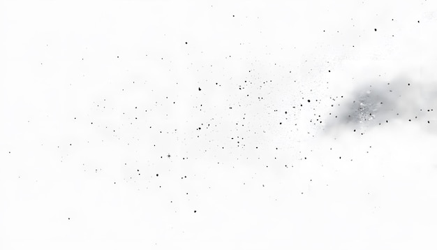 Photo a white background with a bird flying in the air