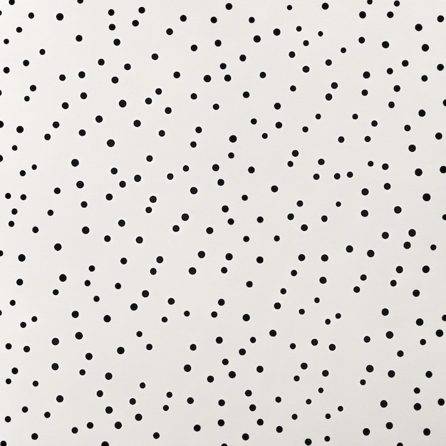 Photo a white background with black dots and dots on it