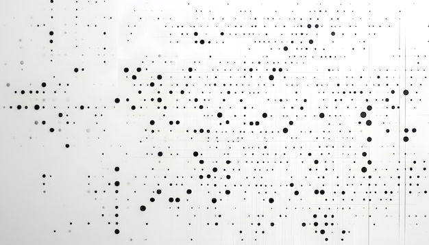 a white background with black dots and dots on it